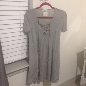 Grey casual dress